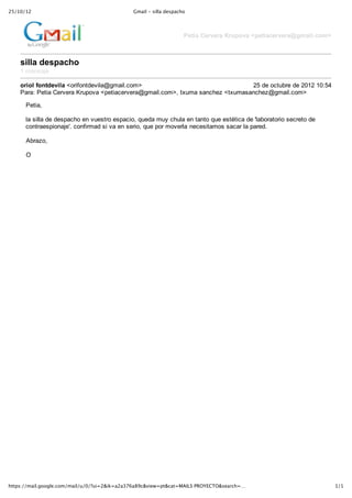 !"#$%#$!                                      &'()*+,+-)**(+./-0(123




                                                                   !"#$%&'"()"(%&*(+,-)%&.,"#$%/"()"(%012%$34/-25



    6$33%&7"6,%/8-
    !"#$%&'($

    -($-3&9-:#7")$3%&)*+,-*%./$0,1'23#',145*#6                                  78"/$"*5.9:+$"/$"7;!7"!;<8=
    >'+'<">$.,'"?$+0$+'"@+9A*0'")A$.,'5$+0$+'23#',145*#6B".C9#'"&'%5D$E").C9#'&'%5D$E23#',145*#6

      >$.,'B

      1'"&,11'"/$"/$&A'5D*"$%"09$&.+*"$&A'5,*B"F9$/'"#9G"5D91'"$%".'%.*"F9$"$&.H.,5'"/$"I1':*+'.*+,*"&$5+$.*"/$
      5*%.+'$&A,*%'($I4"5*%-,+#'/"&,"0'"$%"&$+,*B"F9$"A*+"#*0$+1'"%$5$&,.'#*&"&'5'+"1'"A'+$/4

      J:+'E*B

      K




2440-5##'()*67337*/613'#'()*#8#%#98):!;)<:(!(=>?(@A1;B)/C:04;1(4:DEFGH+IJKLMNOK;-/(P12:Q                            $#$
 