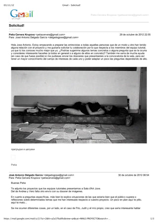 !"#$$#$%                                              &'()*+,+-.*)/)0123



                                                                                !"#$%&'"()"(%&*(+,-)%&.,"#$%/"()"(%012%$34/-25



    6-3$/$#+78
    !"#$%&'($&

    !"#$%&'"()"(%&*(+,-)%&)*$+,'-$./$.'01#',23-4#5                                                         !6"7$"4-+89.$"7$"!:;!"!!<==
    >'.'<"?4&@"A%+4%,4"B$21'74"C'.-D'")7$21'741(4&$01#',23-4#5


      E42'"?4&$"A%+4%,43"F&+4G"$#*$H'%74"'"*.$*'.'."2'&"$%+.$/,&+'&"'"+47'&"'I8$22'&"*$.&4%'&"I8$"7$"8%"#474"8"4+.4"J'%"+$%,74
      '218%'".$2'-,K%"-4%"$2"*.4G$-+4"G"#$"18&+'.D'"&42,-,+'."+8"-42'94.'-,K%"*4."24"I8$".$&*$-+'"'"24&"#,$#9.4&"7$2"$I8,*4"+8+4.,'2L
      G'"I8$"+M"24&"-4%4-$&"#8-J4"#$(4."I8$"G43"N>47.D'&"&81$.,.#$"'218%4&"+$#'&"-4%-.$+4&"4"'218%'"*.$18%+'"I8$"&$"+$"4-8..'
      G"-4%&,7$.$&",%+$.$&'%+$"J'-$.2$&"O'"+474&"$%"1$%$.'2"4"'"'218%4"7$"$224&"$%"-4%-.$+4PQ"R'#9,@%"#$"&$.D'"7$"#8-J'"'G87'
      O$%"-'&4"7$"I8$"S8$&$"*4&,92$P"&,"#$"*87,$&$&"$%/,'."24&"74&&,$.$&"I8$"*.$&$%+'&+$,&"'"2'"-4%/4-'+4.,'"7$"2'"&'2'L"*'.'"'&D
      +$%$."8%"#'G4."-4%4-,#,$%+4"7$2"-'#*4"7$",%+$.$&$&"7$"-'7'"8%4"G"*47$."'7'*+'."8%"*4-4"2'&"*.$18%+'&"7$*$%7,$%74"7$"$2243
      "




      TUVWUXYZ["["V]^_Z[




      >$+,'



    9-:;&<=#-=$-&>"31%7-&?%(/@%&)7$21'741(4&$01#',23-4#5                                                  `:"7$"4-+89.$"7$"!:;!":a<=b
    >'.'<">$+,'"c$./$.'"d.8*4/'")*$+,'-$./$.'01#',23-4#5

      e8$%'&">$+,'

      R$"'7(8%+4"24&"*.4G$-+4&"I8$"24&"$I8,*4&"+8+4.,'2$&"*.$&$%+'#4&"'"f'2'"7gA.+"?4/$3
      B$2"7$"A%7.$'"G"h$.4"S'2+'"4+.4"$%/D4"-4%"&8"74&&,$."7$",#i1$%$&3"

      F%"-8'%+4"'"*.$18%+'&"$&*$-DS,-'&L"#i&"9,$%"+$"$j*2,-4"&,+8'-,4%$&"7$"2'&"I8$"$&+'.D'"9,$%"I8$"$2"*M92,- 4"&8*,$.'"4
      .$S2$j,4%$&"&49.$"7$+$.#,%'74&"+$#'&"I8$"#$"J'%",%+$.$&'74".$&*$-+4"'"/8$&+.4"*.4G$-+43"k%"*4-4"$%"*2'%"'I8D"+$"*,224L
      'I8D"+$"#'+4333

      f$"#$"4-8..$%"7,S$.$%+$&"-4&'&L"*4."8%"2'74L"$%"$2"-'&4"7$"l,+4L"?87,+"G"$2"#D4"*.4*,4L"-.$4"I8$"&$.D'",%+$.$&'%+$"J'92'.



400567##'()*89..9*:8/.'#'()*#1#%#;1)<%=)><(%("?@(AB/=C):D<50=/(0<EFGH-+IJKLMNOK=6:(P/4<Q                                                $#"
 