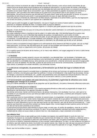 !"#$$#$%                                               &'()*+,+-.*)/)0123
     !"#$%&'()"&*+*+)"!&,-&!+./-'+(0&1%&!-#%$&,-&+1%0.+1-1&$%-,&1%&2%.+-&3%$*%$-&4&'")"&-'./-$&!+%01"&'"0!'+%0.%!&1%&5/%
     0/%!.$-&6"$)-&1%&7-'%$,"&8"19-&)"*%$&,-&#-,-0:-&1%&,-&-'%8.-'+(0&1%,&8$"4%'."&"&0"&8"$&%,&$%!."&1%&./."$%!&4&1%,&%5/+8"
     ;%!."$<&=-0."&-&0+*%,&1%&,-!&1/1-!&1%&."1"&.+8"&5/%&0"!&8,-0.%-#-&>%$-&?/!."&%!.%&.$-."&1%&6-*"$&-&/0&8$"4%'."&5/%&0"&7-#9-
     '/)8,+1"&'"0&,-!&#-!%!&6+0-,%!&1%&,-&'"0*"' -."$+-@A&5/%&0"&7-#9-&8$%!%0.-1"&,"!&8-8%,%!&0%'%!-$+"!&8-$-&6"$)-,+:-$&!/
     8-$.+'+8-'+(0@A&8%$"&5/%&7-#9-&!+1"&!%,%''+"0-1"&8"$&%,&?/$-1"&1%&,-&'"0*"'-."$+-@&8-$-&0"&!%$&+0?/!."!&'"0&".$"!
     8-$.+'+8-0.%!A&1%&5/B&6"$)-&.%09-)"!&5/%&-$.+'/,-$&%!."@&!%&8"19-&7-'%$@&5/+B0&.%09-&5/%&1%'+1+$,"@&-,&.+%)8"A&%,&8$"4%'."
     0%'%!+.-#-&1%&%!.-&!+./-'+(0&8-$-&%C+!.+$A&,"&5/%&8%$!"0-,)%0.%&0"!&8/!"&%0&-,;D0&1+,%)-1%&-'./-'+(0<E&
     ="1"&%!."&1%$+#(&%0&%,&6"$)-."&1%&'",-#"$-'+(0&1%&2%.+-&3%$*%$-A&%C8,+'+.-1"&%0&%,&8$+)%$&,+#$%."&4&5/%&6/%&/0-&0%;"'+-'+(0
     '"0&%,&$%!."&1%&./."$%!&4&,-&!-,-&!+0&5/%&!/8+%$-0&1%&./&+1%0.+1-1&$%-,<

      2+%0!"&5/%&,-&!/%$.%&7-&?/;-1"&/0&8-8%,&+)8"$.-0.%A&'$%"&5/%&!+&0+0;/0"&1%&0"!".$"!&7/#+%$-&!-#+1"&"&-*%$+;/-1"&1%
      -0.%)-0"&,-&*%$1-1%$-&+1%0.+1-1&1%&2%.+-A&0"&7/#+%$-&!-,+1"&%,&8$"4%'."&-1%,-0.%<&
      F!."&)%&7-'%&8%0!-$&5/%&!+%)8$%&%!&0%'%!-$+"&1+;-)"!&/0&'()8,+'%&8-$-&8"1%$&8%$8%.$-$&%!.%&.+8"&1%&-''+"0%!<&

     G%!8/B!A&%,&$%!."&1%&./."$%!&0"!&8/!"&%0&,-&1+!4/0.+*-&1%&1%!*%,-$&*/%!.$-&+1%0.+1-1&"&0"&'"0.+0/-#-0&-8"4-01"&,-&8$%!%0'+-
     1%&2%.+-&%0&%,&8$"4%'."<&
     H%&!/$;%0&8$%;/0.-!&!"#$%&,-&+)8"$.-0'+-&$%-,&1%&!-#%$&"&0"&!-#%$&!"#$%&-,;"<&I0-&+1%0.+1-1&%!8%'96+'-&!/8"0%&/0-!
     +0.%0'+"0%!&%!8%'96+'-!A&/0-&0"&+1%0.+1-1&1%?-&-#+%$.-!&,-!&8/%$.-!&-&,-&%!8%'/,-'+(0&4&8"$&,"&.-0."&-,&)+%1"<&
     =-)#+B0A&1%!1%&)+&8/0."&1%&*+!.-A&%!.J&%,&.%)-&1%,&8"1%$A&%,&5/%&!-#%&-,;"&5/%&,"!&1%)J!&0"&!-#%0&.+%0%&8"1%$A&8%$"&!+&0"
     ,"&)-0+6+%!.-A&0"&8/%1%&%?%$'%$,"A&0"&8/%1%&!%K-,-$!%&'")"&8"1%$"!"<&G%&-5/9&,-&0%'%!+1-1&1%&/0&'")8$")+!"&6+$)%&1%&,"!
     ./."$%!&1%&)-0.%0%$&%0&!%'$%."&+0',/!"&-,&%5/+8"&;%!."$&./&+1%0.+1-1&4&,-!&1+6+'/,.-1%!&5/%&1%&%,,"&!%&7-0&1%$+#-1"<&

      F!."&%0&'/-0."&-&,-&%C8%$+%0'+-&1+$%'.-&1+;-)"!&%0&,-&-1)+0+!.$-'+(0&1%&,-&8$%!%0'+-&1%&2%.+-&%0&,-&L-,-<&I0-&*%:&!%&,,%;(
      7-!.-&%!.%&8/0."A&0"&./*+)"!&)J!&1+6+'/,.-1&5/%&,-&1%&'/)8,+$&'"0&,-!&%0.$%;-!&5/%&%,&8$"4%'."&1%&2%.+-&8$%.%019-
      -8-$%0.%)%0.%A&4&7-'%$&/0&!%;/)+%0."&'")"&./."$%!A&1%,&8$"'%!"&1%&.$-#-?"<&

      F0&/0&!%0.+1"&)%0"!&1%&$%'/%0."&1%&,"!&7%'7"!&4&%0&/0&)-$'"&)J!&$%6,%C+*"A&)%&!/$;%0&8$%;/0.-!&%0&."$0"&-&'/-.$"&.%)-!
      4&/0-&$%6,%C+(0&6+0-,<

      M<&!"#$%&'($%"%#
      N"!&'/%!.+"0-)+%0."!&)"$-,%!&$%!8%'."&-&-!/)+$&".$-&+1%0.+1-1&"&/0-&+1%0.+1-1&6-,!-<&N-!&6-'/,.-1%!&4&6-'+,+1-1%!&5/%
      8%$)+.%&/0-&+1%0.+1-1&6-,!-&-&,"&7"$-&1%&+0!%$.-$!%&'")"&.%$)()%.$"&1%&*%$1-1<&N-!&-8$%7%0!+"0%!&8%$!"0-,%!&4&!"'+-,%!
      5/%&/0-&+1%0.+1-1&0"&'"0.$",-#,%&8$"*"'-A&.-0."&8%$!"0-,&'")"&!"'+-,)%0.%A&4&."1-&,-!&%!.$/'./$-!&5/%&8"0%&%0&?/%;"&8"1%$
      '$%-$,-&'"0&*+!"!&1%&$%-,+1-1<&2"$&".$"&,-1"A&-&8%!-$&1%&5/%&*+*+)"!&%0&,-&%$-&1%&,-!&'")/0+'-'+"0%!A&,-&8$%!%0'+-&69!+'-
      !+;/%&!+%01"&/0&8-$-1+;)-&1%&*%$1-1&+0%,/1+#,%&4&/0-&0%'%!+1-1&7/)-0-<&

     )*#+"#&,(-./(.-",#/0'/&1(."!&,2#%&',"3$&'(0#4#%2-3"!$6"/$7'#8.&#%"/(0#%"'#!.9"-#"!#/0'(&:(0#%&!#"-(&
     /"("!;'
     3$%"&5/%&1%!1%&*/%!.$"&8$"4%'."&!%&8/%1%&7-'%$&/0&1%'J,";"&1%&,"!&.%)-!&5/%&6/0'+"0-0&'"0&;-$-0.9-&1%&BC+."&%0&0/%!.$"
     '"0.%C."<&N-&6"$)-&4&,"!&1+!'/$!"!&5/%&)%?"$&,"!&?/!.+6+'-0A&%&+0',/!"&,-&6"$)-,+:-'+(0A&'+.-!&%!8%'96+'-!&1%&-/."$%!A&6"$)-!
     1%&)-0%?-$&4&'")/0+'-$&,-&+06"$)-'+(0A&%.'<A&8/%1%0&'-!+&8$%!%0.-$!%&'")"&/0-&%!8%'+%&1%&)-0/-,&1%&%6+'-'+-<&L"+!&/0-
     8$/%#-&1%&5/%&."1"&%!"&%!.J&%!.+8/,-1"A&-/05/%&!%-&%0&%,&+0'"0!'+%0.%&'",%'.+*"&"&'")"&5/+%$-!&,,-)-$,"<&

      <*#=!#5.'/$0'"3$&'(0#/",$#1".("%0#"'(&#&,(",#&,(-./(.-",#4#!"#10,$>$!$%"%#4#!&9$($3$%"%#%&#.($!$6"-!",#/030#3&-",
      &,(-"(?9$",#1"-"#@&3&-9&-#&'#&!#/0'(&:(0@
      F!."&4-&,"&7-#9%!&8,-0.%-1"&%0&-,;/0-!&1%&,-!&8$%;/0.-!&5/%&,%9&8-$-&H-0/%,&4&)%&8-$%'%&+0.%$%!-0.%&$%6,%C+"0-$&!"#$%&%!."<

     A*#=!#1-04&/(0#%&#B&($"#10'&#&'#&C$%&'/$"D
     O/%&1+'7-!&%!.$/'./$-!&1%&6-'."&%C+!.%0&4&5/%&0/%!.$-&$%!8/%!.-&-6+$)-.+*-&-&%,,-!&%!.J&4-&8$";$-)-1-&-,&)-$;%0&1%&,-
     +1%0.+6+'-'+(0&$%-,&1%,&-$.+!.-&4&,"!&-;%0.%!&'/,./$-,%!&'"0&%,,-!<&
     O/%&1+'7-!&%!.$/'./$-!&)-$'-0&/0-&6"$)-&1%&7-'%$&4&1%&8%0!-$&+0.%$%!-0.%&4&'"0&$%!/,.-1"!&)/4&$+'"!A&8%$"&5/%&!%&7-
     '"0*%$.+1"&%0&/0-&$%!8/%!.-&/09*"'-&5/%&.+%0%&5/%&!-#%$&'"0*+*+$&'"0&".$-!&6"$)/,-!&4&!+!.%)-!&8-$-&%0$+5/%'%$&0/%!.$"
     %'"!+!.%)-&-$.9!.+'"<
     O/%&' /%!.+"0%!&'")"&,-&+)8$%*+!+#+,+1-1A&,-&,+#%$.-1A&%,&'-$-'.%$&8$"8+"A&,-&!+0;/,-$+1-1A&%,&%!.+,"&8%$!"0-,&%0&/0&!%0.+1"&-)8,+"
     "&,-&'-8-'+1-1&8%$!"0-,&'$9.+'-A&%!.J0&)%0"!&+0!.-/$-1-!&%0&0/%!.$"&'"0.%C."&1%&,"&5/%&8-$%'%<&F0&$%-,+1-1&%!.-&%!.$/'./$-
     .+%0%&6"$)-&1%&0/#%A&8%$"&0"!&'/#$%&1%&6"$)-&1%6+0+.+*-A&)-$'-01"&'/%!.+"0%!&'")"&,"&5/%&%!&'"$$%'."&"&+0'"$$%'."A&%!&1%'+$A
     %*+1%0'+-&/0&'+%$."&1";)-.+!)"&5/%&0"&'$%"&5/%&7-4-&0-'+1"&'"0&%!-&+0.%0'+(0A&8%$"&5/%&1%&6-'."&7-&6/0'+"0-1"&-!9&<&P&-5/9
     .%0%)"!&5/%&7-'%$0"!&/0-&-/."'$9.+'-A&8"$5/%&0"!&7%)"!&1%?-1"&+06,/+$A&+0',/!"&1%?-1"&1%&,-1"&0/%!.$"!&8/0."!&1%&6$+''+(0
     '"0&%,,-&'"0&.-,&1%&%!.-$&8$%!%0.%!&%0&%,&'"0.%C."<&
     N-&%!.$/'.$/$-&6/0'+"0-&8"$5/%&'-1-&+01+*+1/"&,-&-!/)%&,/%;"A&%0&%!.%&'-!"A&%,&'-)#+"&1%&8-$-1+;)-A&*+%0%&1%&/0&'-)#+"
     +01+*+1/-,&5/%&6 "$)-,+'%&/0-&%!.$/'./$-&!/)-."$+-<&F!&1%'+$A&,-&!/)-&1%,&1%!8%$.-$&+01+*+1/-,&7-'+-&%!.-&+01%8%01%0'+-&4
     )/,.+8,+'+1-1&1%&'$+.%$+"&%!&,-&5/%&'$%-$J&/0&%0."$0"&)J!&$+'"A&)J!&$%!8%./"!"&4&)%?"$&'"0%'.-1"&'"0&%,&%C.%$+"$<&

      E'"#-&5!&:$7'#5$'"!
      3$%"&5/%&%,&8$"4%'."&.+%0%&/0&;$-0&8"1%$&5/%&'"$$%&%,&8%,+;$"&1%&%*-8"$-$&/0-&'/%!.+(0&1%!1%&)+&8/0."&1%&*+!.-&)/4
      +)8"$.-0.%<&F,&8$"4%'."&%!&/0-&8$/%#-&+0%,/1+#,%&1%&5/%&*/%!.$-!&.%!+!&1%&.$-#-?"&!"0&'+%$.-!<&2"1%)"!&4&1%#%)"!&%0.$-$&-
      '$+.+'-$&1+'7"&)"1%,"&4&"#*+-)%0.%&%!&8-$.%&1%&,"&5/%&.%0%)"!&5/%&7-'%$A&8%$"&)%&8-$%'%&6/01-)%0.-,&5/%&!+&$%-,+:-)"!
      /0-&'$9.+'-&-&/0&!+!.%)-A&6+0-,)%0.%&8$%!%0.%+!&/0&8"'"&.-)#+B0&*/%!.$-&-,.%$0-.+*-<&F!&1%'+$A&0"&!(,"&%*+1%0'+-$&,"!&6-,,"!&%0
      %,&!+!.%)-A&5/%&."1"&!+!.%)-&,"!&.+%0%&4&,"!&.%01$JA&!+0"&-8"$.-$&0/%*-!&*9-!<&3-1-&*%:&'$%"&)J!&5/%&/0-&8"!./$-&'$9.+'-&0"
      %!&/0&1+!'/$!"&'$9.+'"&!+0"&%!"A&/0-&8"!./$-&1%.%$)+0-A&/0-&-''+(0&%!8%'96+'-&-8,+'-1-&%0&/0&,/;-$<&L.$-+;7.&.7%&8"!%QQQ

      R/%0"A&5/%&)%&7%&%0$",,-"&/0&8"'"<<<<&?-?-?-?-



400567##'()*89..9*:8/.'#'()*#1#%#;1)<%=)><(%("?@(AB/=C):D<50=/(0<EFGH-+IJKLMNOK=6:(P/4<Q                                                   %#"
 