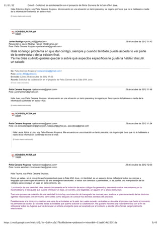 !!"!!"!#                        $%&'()*)+,('-'./0)01)-,(&2,3&-'45)15)1()63,71-.,)01)81.'&)913:13&)01)(&)+&(&)0;<3.)=,:1>
     !"#$%&'("')"%*%+',-)./%0"1%2*()$%3*-4*-$%5-67"4$8%9*%*':6*'(-"%*'%6'$%0)(6$:);'%6'%($'("%7-*:$-)$%1%"0%-",$-<$%7"-%=$4"-%>6*%'"%#*%?$@#$0*)0%$%'$.)*
     .*%#$%)'="-A$:);'%:"'(*').$%*'%*0(*%*BA$)#8

     CD#%(*E("%:)($."%*0(F%":6#("G




            !"##$%&'(%)$*+,-.
            HHIJ5


    /012345&6-42765KL$4)*-MJNHO1$?""8*0P                                                                                          QR%.*%":(6@-*%.*%QSTQ%TTUJH
    V*07"'.*-%$U%W$4)*-%V".-),"%KL$4)*-MJNHO1$?""8*0P
    2$-$U%2*()$%3*-4*-$%5-67"4$%K7*()$:*-4*-$O,A$)#8:"AP

     !"#$%'"%(*',"%7-"@#*A$%*'%>6*%.$-%:"'(),"/%0)*A7-*%1%:6$'."%($A@)X'%76*.$%$::*.*-%"%4*-%7$-(*
     .*%#$%*'(-*4)0($%"%.*%#$%*.):);'%=)'$#8
     Y$%A*%.)-F0%:6F'."%>6)*-*0%>6*.$-%"%0"@-*%>6X%$07*:("0%*07*:<=):"0%(*%,60($-<$%?$@#$-Z%.)0:6()-8%%
     6'%0$#6."%

     !38%2*()$%3*-4*-$%5-67"4$%K7*()$:*-4*-$O,A$)#8:"AP
     (0408%L$4)*-MJNHO1$?""8*0%
     %9120-68%[6'*0%QR%.*%":(6@-*%.*%QSTQ%TTUSQ
     *:;9<68%"#):)(6.%.*%:"#$@"-$:);'%*'%*#%7-"1*:("%.*%2*()$%3*-4*-$%.*%#$%$#$%.]&-(%W"4*8
     !"#$%&'%($)*%+,($&-%.$()/#%(0



    (3<205=3413405>4;,6105K7*()$:*-4*-$O,A$)#8:"AP                                                                                QR%.*%":(6@-*%.*%QSTQ%TTUJI
    2$-$U%L6:-*TQHJ^-0O,A$)#8:"A


     !"#$%W6$'/%0"1%2*()$%3*-4*-$%5-67"4$8%9*%*':6*'(-"%*'%6'$%0)(6$:);'%6'%($'("%7-*:$-)$%1%(*%-",$-<$%7"-%=$4"-%>6*%'"%#*%?$@#$0*0%$%'$.)*%.*%#$
     )'="-A$:);'%:"'(*').$%*'%*0(*%*BA$)#8

     CD#%(*E("%:)($."%*0(F%":6#("G




            !"##$%&'(%)$*+,-.
            HHIJ5


    (3<205=3413405>4;,6105K7*()$:*-4*-$O,A$)#8:"AP                                                                                QR%.*%":(6@-*%.*%QSTQ%TTU_J
    2$-$U%:"#8#*:()6#*#$'.7$#A*-O,A$)#8:"A/%#"#$#$06-(O1$?""8*0/%$*0:"@)"$O,A$)#8:"A


        !"#$%[$6-$/%&#):)$%1%["#$/%0"1%2*()$%3*-4*-$%5-67"4$8%9*%*':6*'(-"%*'%6'$%0)(6$:);'%6'%($'("%7-*:$-)$%1%"0%-",$-<$%7"-%=$4"-%>6*%'"%#*%?$@#$0*)0%$
        '$.)*%.*%#$%)'="-A$:);'%:"'(*').$%*'%*0(*%*BA$)#8

        CD#%(*E("%:)($."%*0(F%":6#("G




            !"##$%&'(%)$*+,-.
            HHIJ5


    (3<205=3413405>4;,6105K7*()$:*-4*-$O,A$)#8:"AP                                                                                QR%.*%":(6@-*%.*%QSTQ%TQUSH
    2$-$U%(E6A$%0$':?*`%K(E6A$0$':?*`O,A$)#8:"AP


     !"#$%aE6A$/%0"1%2*()$%3*-4*-$%5-67"4$8%

     3"A"%1$%0$@*0/%*'%*#%7-"1*:("%>6*%?*%7-*0*'($."%7$-$%#$%$#$%.]&-(%W"4*/%A)%).*'().$.%%*0%6'%*07$:)"%."'.*%-*=#*E)"'$-%0"@-*%#$0%'"-A$0%1
     #*',6$L*0%>6*%:"'0(-61*'%*#%:"'(*E("%.*%$-(*%*A*-,*'(*%@$-:*#"'X0U%0)%*0("0%0"'%:*--$."0%"%7*-A*$@#*0/%0)%*0%7"0)@#*%6'$%A$')76#$:);'%.*%#"0
     :;.),"0%7$-$%:"'0*,6)-%6'%#6,$-%*'%*0(*%:"'(*E("/%*(:8

     %[$%)'(-60);'%.*%6'$%).*'().$.%=$#0$%@$0$.$%b'):$A*'(*%*'%#$%)A)($:);'%.*%*0("0%:;.),"0%?$%,*'*-$."%1%.*04*#$."%:)*-("0%A*:$')0A"0%7"-%#$
     )':"A".).$.%1%*#%.*0$L60(*%>6*%067"'*%)'(-".6:)-%6'%("7"/%6'%0*:-*("/%6'$%)#*,$#).$./%6'%$,6L*-"%*'%#$%7-"7)$%*0(-6:(6-$8

     a-$0%*0(*%7-":*0"%.*%:-*$:);'%.*% 6'$%).*'().$.%=):():)$%?$1%6'$%)'(*':);'%.*%(-$'0,-*.)-%#$0%'"-A$0%7$-$%%$'$#)`$-%*#%7"0):)"'$A)*'("%.*%#"0%.)0()'("0
     $,*'(*0%-*#$:)"'$."0%:"'%*#%A)0A"/%($'("%$'(*0%:"A"%.*076X0%.*%:"'":*-%#"0%.)0()'("0%*0(-$("0%.*#%7-"1*:("8

     2$-$#*#$A*'(*%$%#$%"@-$%4"1%$%-*$#)`$-%6'$%0*-)*%.*%$:()4).$.*0%*'%#$%0$#$/%#$0%:6$#*0%*0($-F'%:*'(-$.$0%*'%.*04*#$-%*#%7-":*0"%>6*%?$0($%*#%A"A*'("
     ?$%7*-A$'*:)."%":6#("8%D0%.6-$'(*%*0($0%$:()4).$.*0%>6*%>6*--<$%0"#):)($-%(6%:"#$@"-$:);'8%9*%,60($-<$%?$:*-(*%6'$%4).*"c*'(-*4)0($%:"'%*#%=)'%.*
     -*=#*E)"'$-%0"@-*%#"0%#6,$-*0%>6*%?$%.*%":67$-%6'%$-()0($%*A*-,*'(*%7$-$%0*-%$:*7($."%7"-%*#%:"'(*E("%1%$@"-.$-%"(-"0%(*A$0%($',*':)$#A*'(*
     -*#$:)"'$."08%




B..6CD""%&'(>E,,E(1>-,%"%&'("/"#"F/'G#H'IG&#&AJK&LM-H:'1NG6.HC1&3-BG'52,OH.BG!A&&2PA@0##AP!Q&                                                                  ?"@A
 