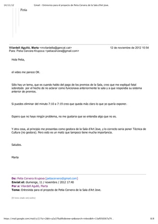 !"#!!#!$                         %&'()*+*,-./01(2.'*3'/'*0)*3/4506.4*70*80.('*90/10/'*70*)'*:')'*7;</.*=410>

                !"#$%

                &

                &




    !"#$%&'##()*+##,-(.$%/$(!"#$%&'()%%&*+),-&./-&.0                                                           123()3,4#$)"5')3()32612316789
    :&'&73:).$&3;)'#)'&3<'=>4#&3!>).$&-)'#)'&*+"&$%/-4"0


      !"#$%&'()$*

      %

      '#%+),'"%-'%.$/'0'%123

      %

      45#"%6$7%89%('-$*%:8'%';%08$9,"%6$<#"%,'#%.$="%,'%#";%./'-)";%,'%#$%4$#$*%0/'"%:8'%-'%'>.#):8?%@$($#
      ;"</'(","%%."/%'#%6'06"%,'%9"%$0#$/$/%0"-"%@890)"9$+$%$9('/)"/-'9('%#$%;$#$%7%$%:8'%/';."9,)$%;8%;);('-$
      $9('/)"/%,'%./'-)";3

      %

      4)%.8',';%'#)-)9$/%,'#%-)98("%ABCD%$%ABCE%0/'"%:8'%:8',$%-F;%0#$/"%#"%:8'%7"%:8'/G$%'>."9'/3

      %

      H;.'/"%:8'%9"%6$7$%9)9=I9%./"<#'-$*%9"%-'%=8;($/)$%:8'%;'%'9('9,)$%$#="%:8'%9"%';3

      %

      J%"(/$%0";$*%$#%./)90).)"%-'%./';'9($;%0"-"%=';("/$%,'%#$%4$#$%,KL/(%M"+'*%7%#"%0"//'0("%;'/)$%."9'/%NO09)0$%,'
      P8#(8/$%Q9"%=';("/$R3%&'/"%';("%';%89%-$()S%:8'%($-."0"%()'9'%-806$%)-."/($90)$3

      %

      4$#8,";3

      %

      T$/($

      %

      %


      !"#%&'()$%P'/+'/$%2/8."+$%U.'()$0'/+'/$V=-$)#30"-W
      $%&'()*"+#%,)8-'9='*%CC%X%9"+'-</'%X%YDCY%CABZD
      ,"-*(#%[)#$/,'##%L=8##5*%T$/($
      ."/(#%H9(/'+);($%.$/$%'#%./"7'0("%,'%&'()$%P'/+'/$%,'%#$%4$#$%,KL/(%M"+'3

      '()&#"*#+&,$#%-+&".#/&+,0)#+1




@..32A##&'()>B44B)0>64&#&'()#C#$#DC(E$F(GE'$'HIJ'?K6F1(0LE3.F20'/6@E(-M4NF.@E!H'OPQ?HJI'IKR                                                    ?#?
 