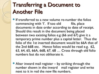 Organization Mail Management | PPT