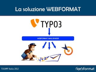 La soluzione WEBFORMAT
 