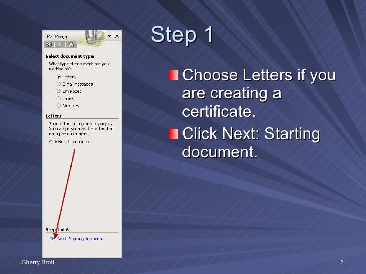 mail merge mail merge powerpoint