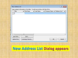 Mail Merge in Microsoft Word