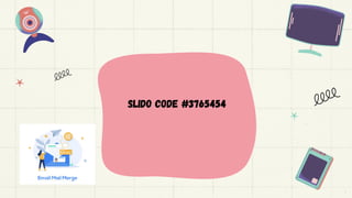 MAIL MERGE - Computer Applications Technology | PDF