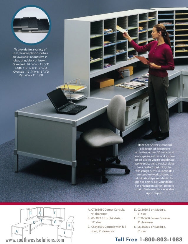 Mailroom Storage Casework