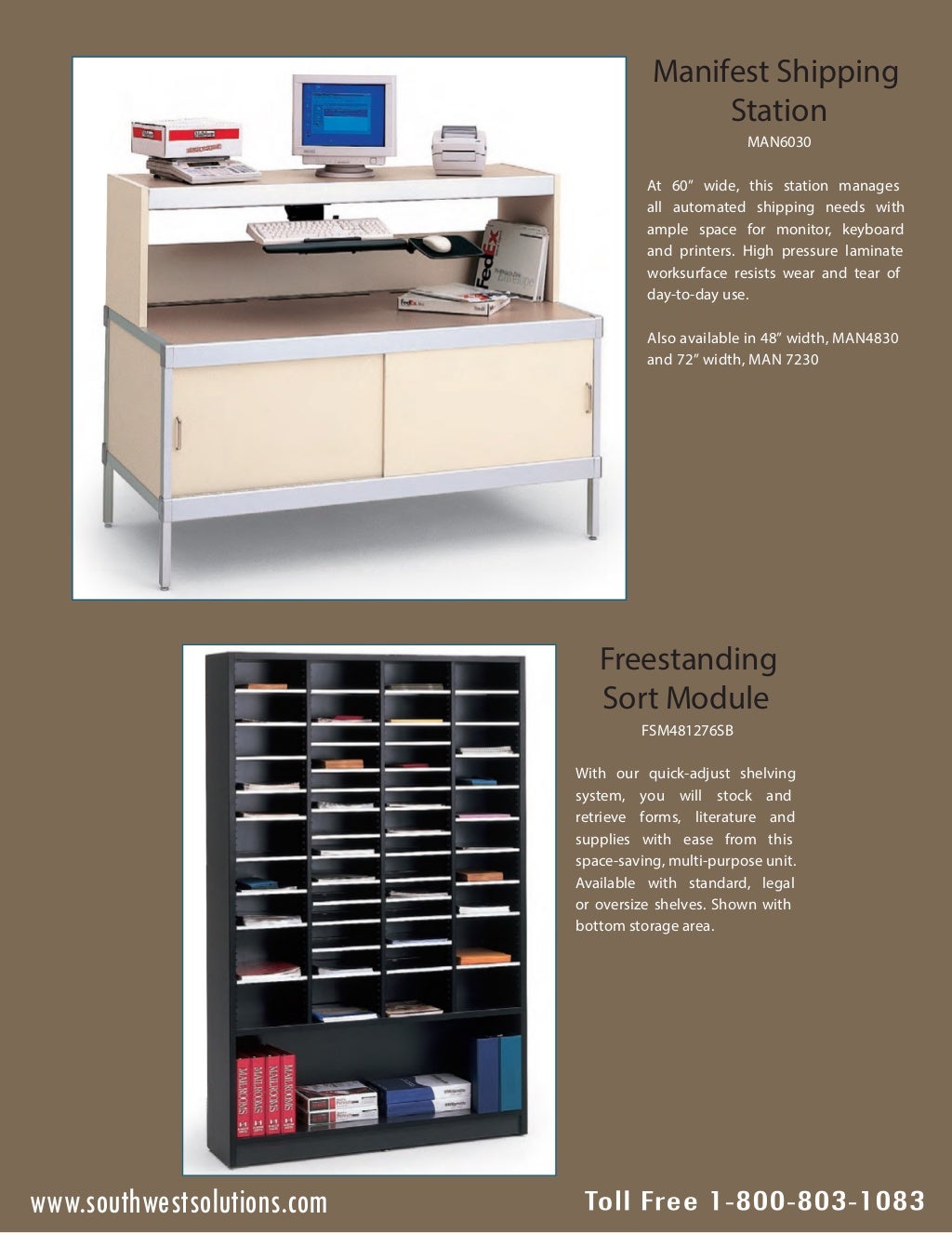 Mailroom Storage Casework