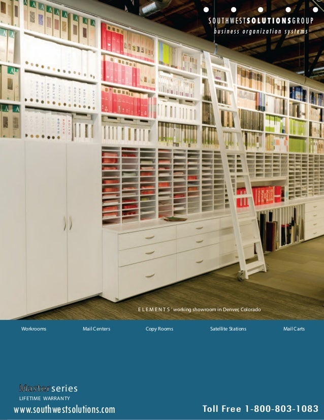 Mailroom Storage Casework