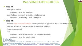 Mail server configuration | PPTX