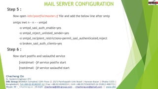 Mail server configuration | PPTX