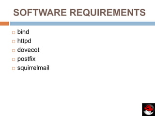 Mail server on linux | PPTX
