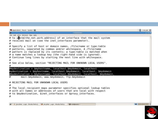 Mail server on linux | PPTX