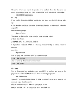 Host Aliasing Mail server report | DOCX