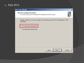  Pilih IPV4
 