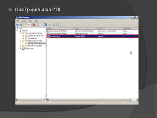  Hasil pembuatan PTR
 