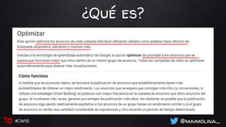¿Qué es?
@maimolina_#CW18
 