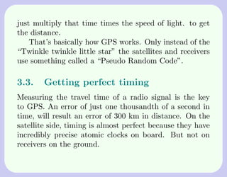 Read Gps Time Example Basics of GPS | PDF