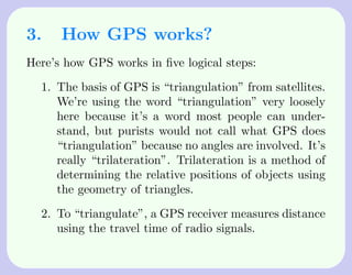 Basics of GPS | PDF