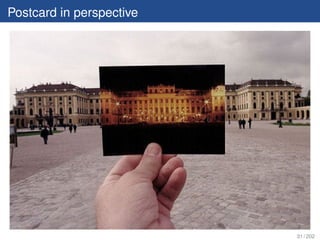 Postcard in perspective




                          31 / 202
 