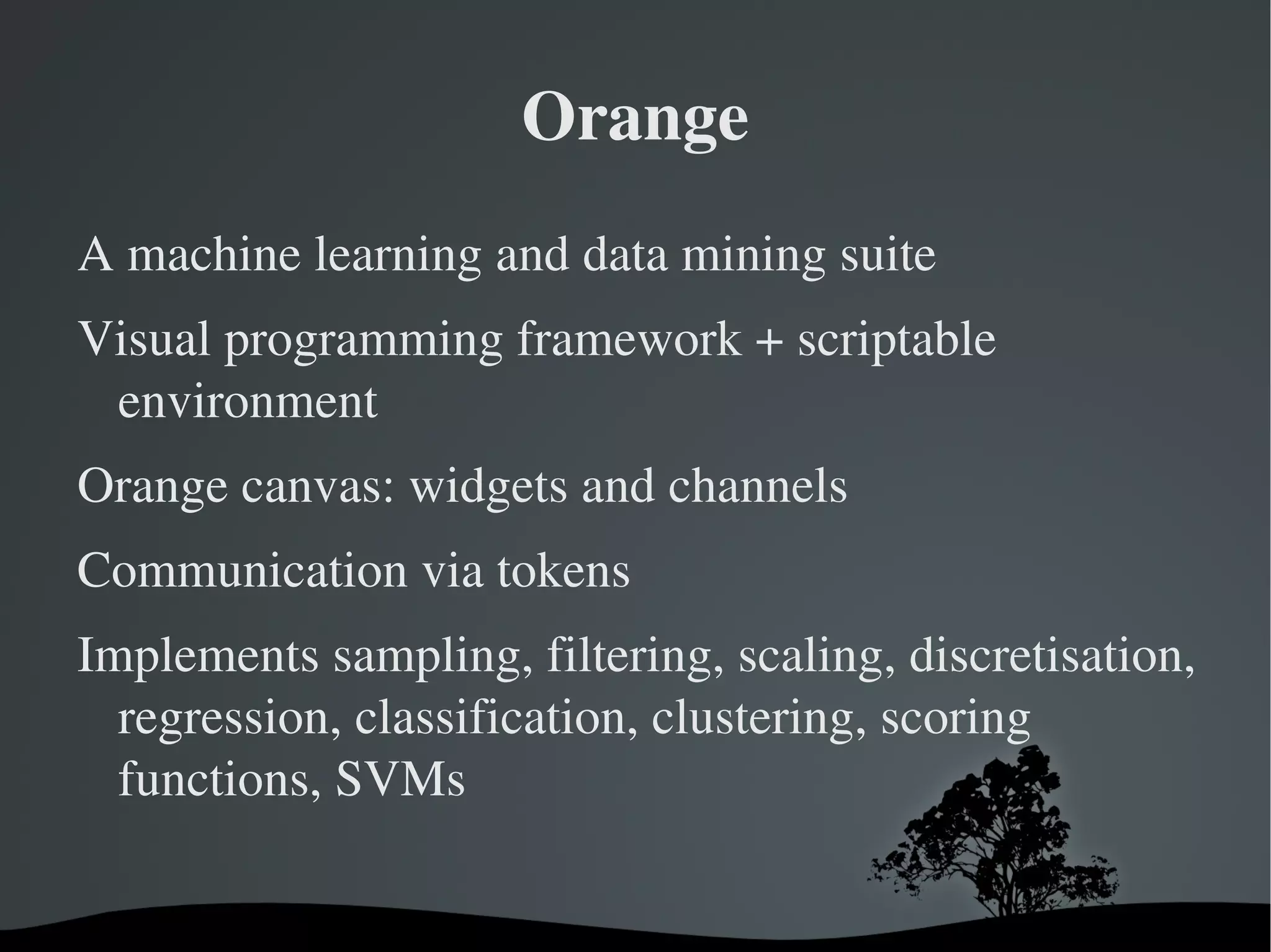 Classification: features, decision boundaries Reinforcement learning 