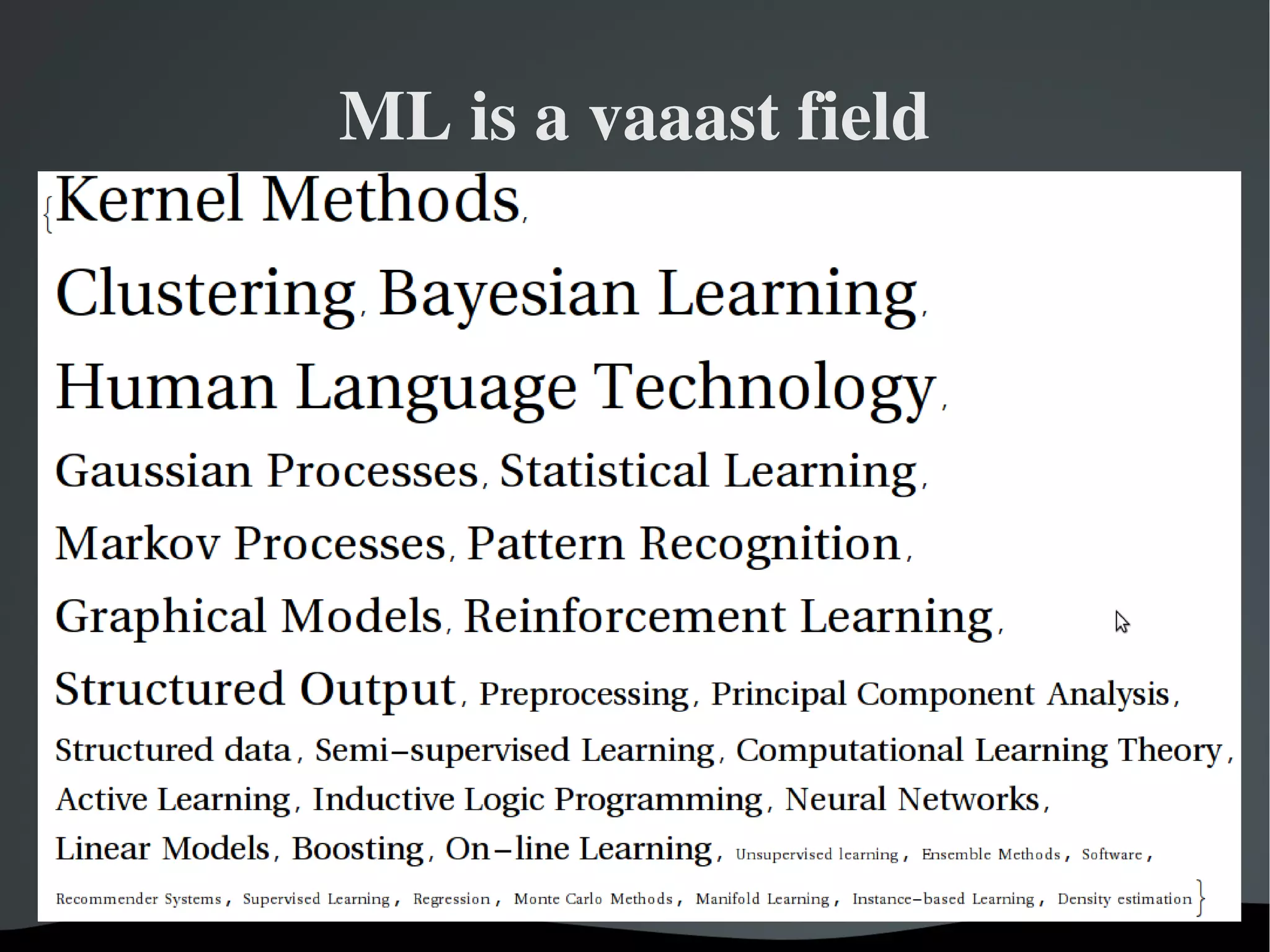 Learning? Machine Learning? Getting better at a task through practice 