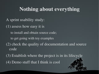 Learning and flexibility: adaptation 