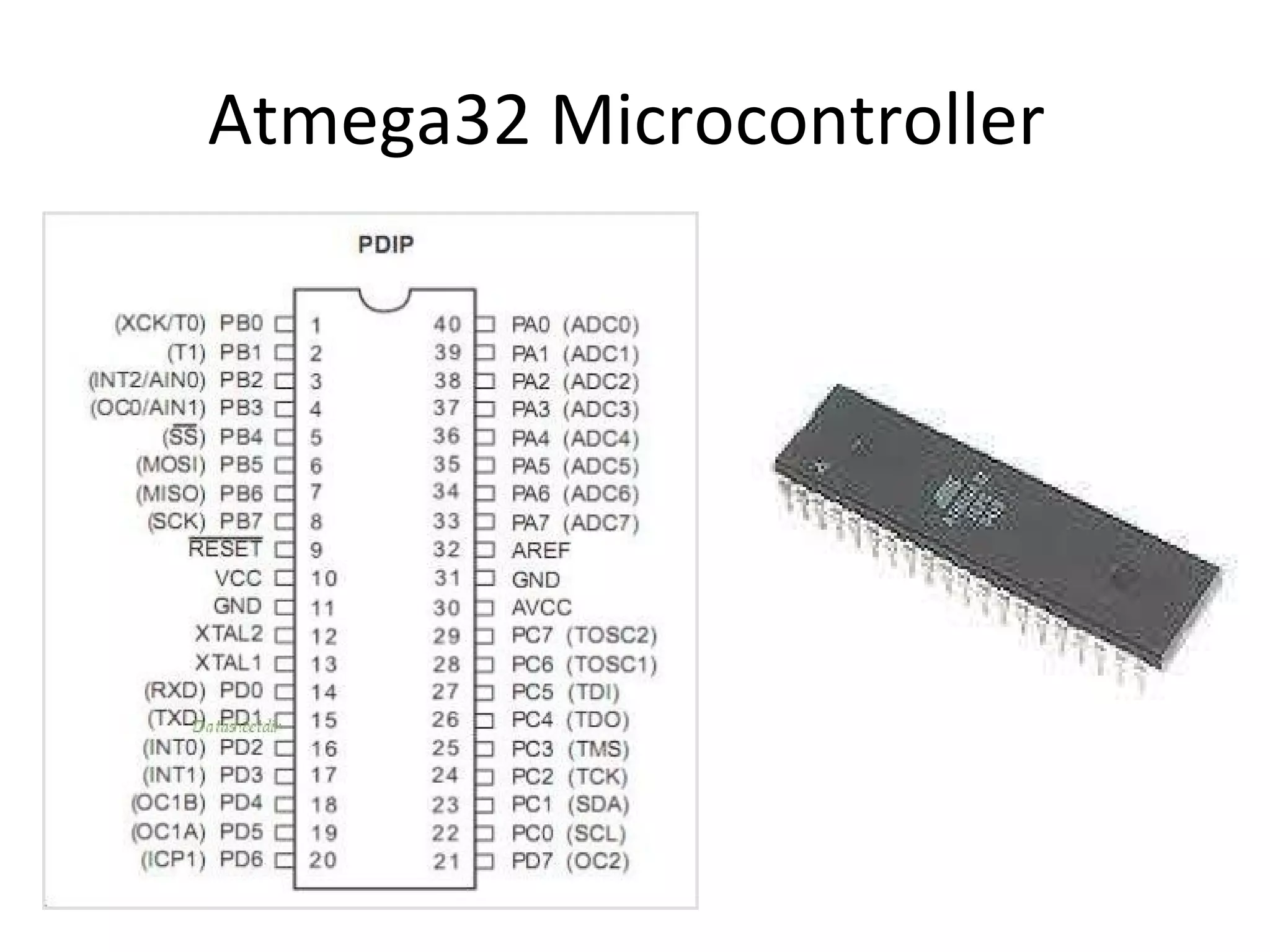 Atmega32 Microcontroller  