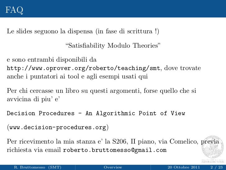 Decision Procedures An Algorithmic Point Of View Book