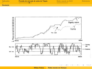 Redes neurais em finanças