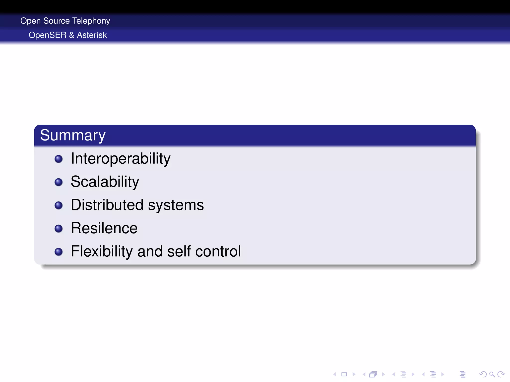 Open Source Telephony Disruptive Solutions