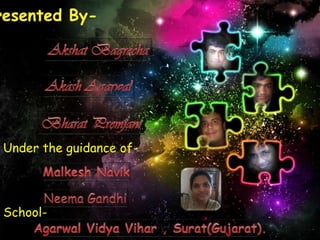 Under the guidance of-
School-
 