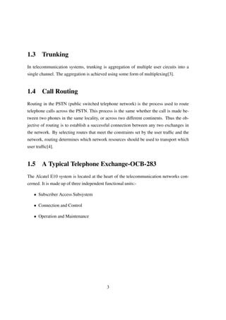 Report on Telecommunication | PDF