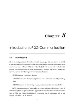 Report on Telecommunication | PDF