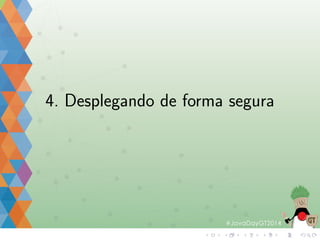 3. Programando de forma segura 
 
