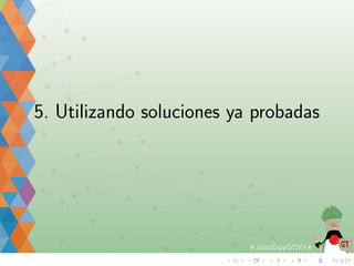 cacion y correccion de riesgos 
 Patrones de seguridad (reduccion de super 
