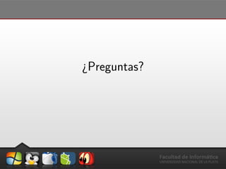 ¿Preguntas?
 
