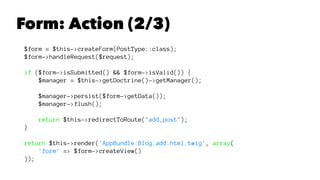 Introducción al framework Symfony | PDF