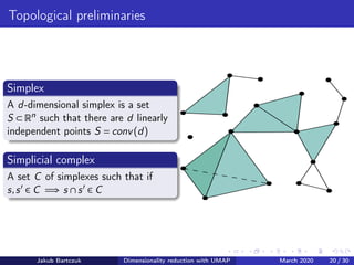 Dimensionality reduction with UMAP | PDF