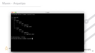Maven - Arquetipo
12
 