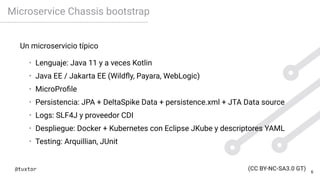 Iniciando microservicios reales con JakartaEE/MicroProfile y arquetipos ...