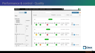 Performance & control - Quality
17
 