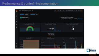 Performance & control - Instrumentation
18
 