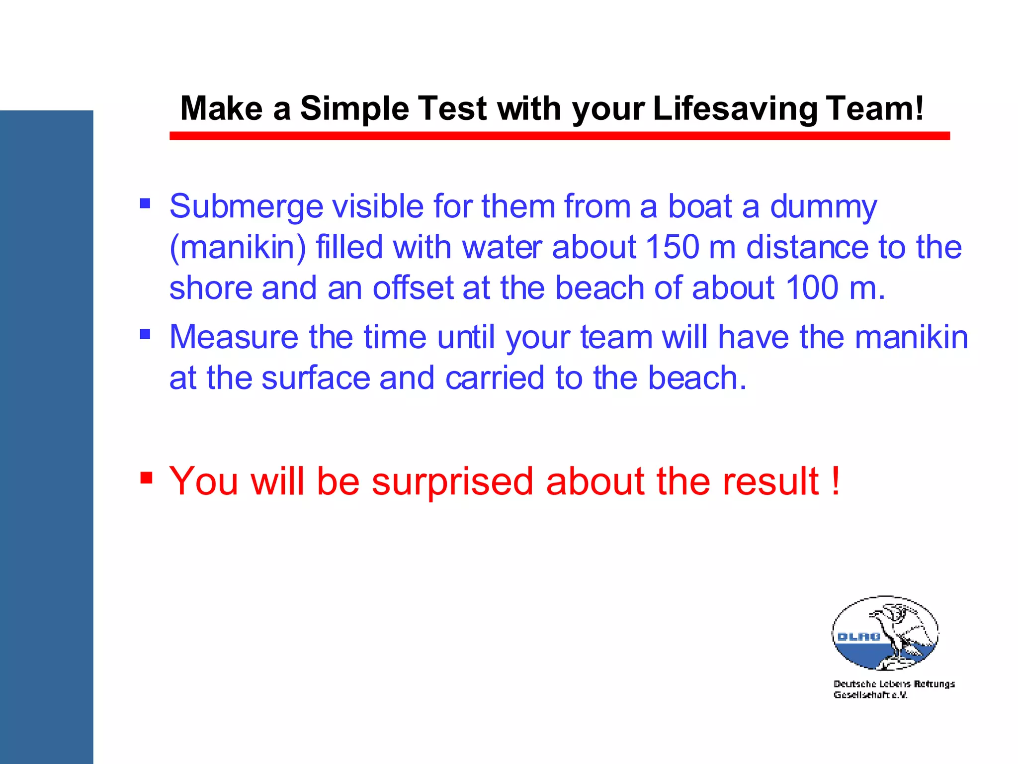 Main Skills For Lifesaving | PPS