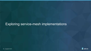 Service-mesh options with Linkerd, Consul, Istio and AWS AppMesh