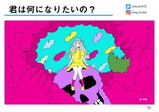 君は何になりたいの？
10
@Acid1012
@sg_tucker
 