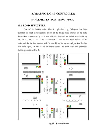 design of FPGA based traffic light controller system | DOCX