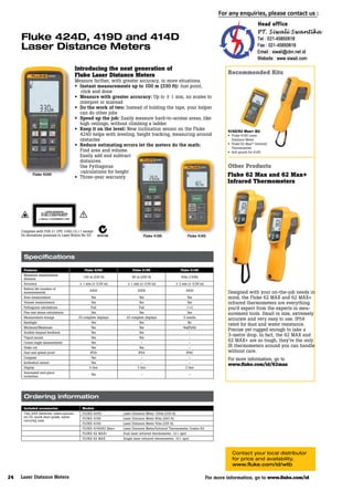 katalog Fluke-test-tools-Siwali Swantika | PDF