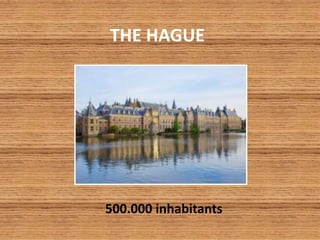 THE HAGUE
500.000 inhabitants
 