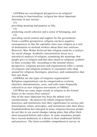 Main content17-1The Sociological Study of ReligionLO 1Define.docx